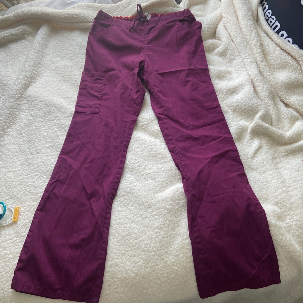 Maroon womens dickies scrubs